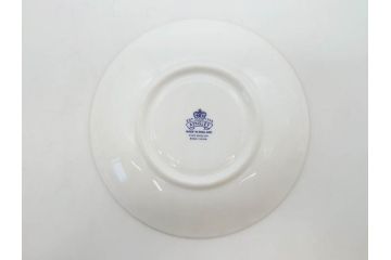 イギリス　EYNSLEY(エインズレイ)　オーチャードゴールド　食卓を彩る華やかなティーカップ&ソーサー5客セット(C&S、スティル・ライフ・フルーツ、洋食器、英国)(R-076816)