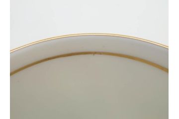 イギリス　EYNSLEY(エインズレイ)　オーチャードゴールド　食卓を彩る華やかなデミタスカップ&ソーサー6客セット(C&S、スティル・ライフ・フルーツ、洋食器、英国)(R-076817)