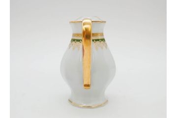 フランス　BERNARDAUD(ベルナルド)　LIMOGES(リモージュ)　 気品あるデザインが目を惹くティーポット&シュガーポット&クリーマー3点セット(ミルクジャー、ミルクポット、ボンボン入れ、洋食器)(R-076818)