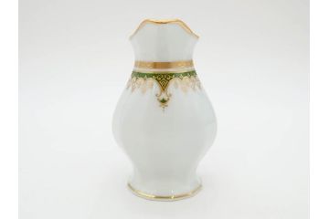 フランス　BERNARDAUD(ベルナルド)　LIMOGES(リモージュ)　 気品あるデザインが目を惹くティーポット&シュガーポット&クリーマー3点セット(ミルクジャー、ミルクポット、ボンボン入れ、洋食器)(R-076818)