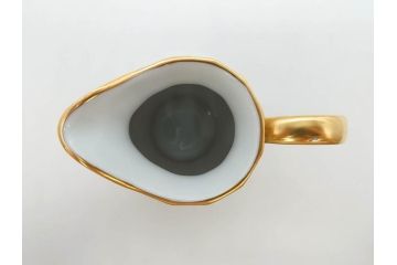 フランス　BERNARDAUD(ベルナルド)　LIMOGES(リモージュ)　 気品あるデザインが目を惹くティーポット&シュガーポット&クリーマー3点セット(ミルクジャー、ミルクポット、ボンボン入れ、洋食器)(R-076818)