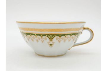 フランス　BERNARDAUD(ベルナルド)　LIMOGES(リモージュ)　気品あるデザインが魅力的なティーカップ&ソーサー8客セット(C&S、洋食器)(R-076821)