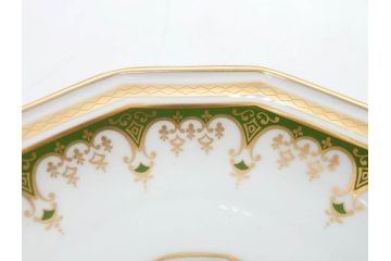 フランス　BERNARDAUD(ベルナルド)　LIMOGES(リモージュ)　気品あるデザインが魅力的なティーカップ&ソーサー8客セット(C&S、洋食器)(R-076821)