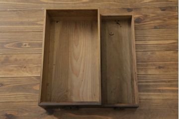 和製アンティーク　シックな雰囲気で重厚感のある六尺京水屋箪笥(水屋箪笥、収納棚、戸棚、キャビネット、食器棚)(R-076834)