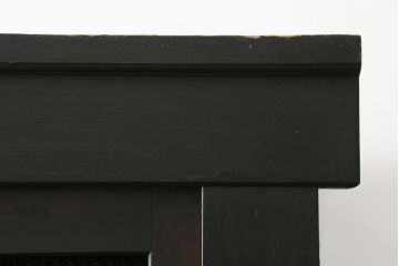 和製アンティーク　シックな雰囲気で重厚感のある京水屋箪笥サイドボード(水屋箪笥、収納棚、戸棚、サイドキャビネット、食器棚)(R-076835)