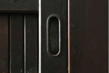和製アンティーク　シックな雰囲気で重厚感のある京水屋箪笥サイドボード(水屋箪笥、収納棚、戸棚、サイドキャビネット、食器棚)(R-076835)
