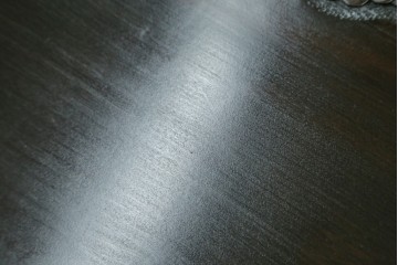 和製ヴィンテージ　軽井沢彫り　葡萄の彫刻が可愛らしいコーヒーテーブル　(R-076849)