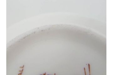 イギリス　MINTON(ミントン)　HADDON HALL(ハドンホール)　ブルー・グリーン　華やかな色彩が目を惹くコーヒーカップ&ソーサー5客&プレートセット(BONE CHINA、ボーンチャイナ、C&S、洋食器、英国)(R-076852)