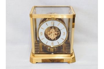 スイス　JAEGER-LECOULTRE(ジャガー・ルクルト)　ATMOS(アトモス)　METAL CALIBER 528-8　空気で動く!置時計(空気時計、ガス、半永久)(R-076853)