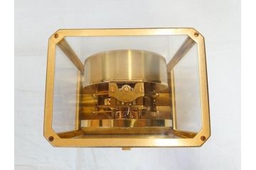 スイス　JAEGER-LECOULTRE(ジャガー・ルクルト)　ATMOS(アトモス)　METAL CALIBER 528-8　空気で動く!置時計(空気時計、ガス、半永久)(R-076853)