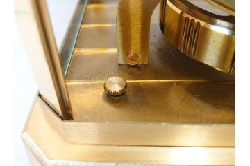 スイス　JAEGER-LECOULTRE(ジャガー・ルクルト)　ATMOS(アトモス)　METAL CALIBER 528-8　空気で動く!置時計(空気時計、ガス、半永久)(R-076853)