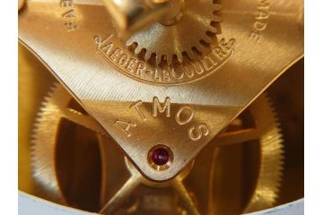 スイス　JAEGER-LECOULTRE(ジャガー・ルクルト)　ATMOS(アトモス)　METAL CALIBER 528-8　空気で動く!置時計(空気時計、ガス、半永久)(R-076853)