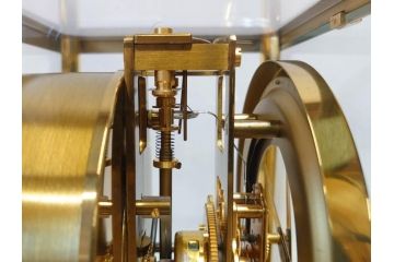 スイス　JAEGER-LECOULTRE(ジャガー・ルクルト)　ATMOS(アトモス)　METAL CALIBER 528-8　空気で動く!置時計(空気時計、ガス、半永久)(R-076853)