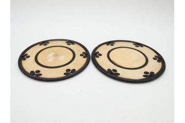 上品な蝶花図が美しい小鼓(蒔絵、つづみ、鼓胴、革一組2枚、調緒、横調べ、縦調べ、小締、和楽器、打楽器、雅楽、能楽)(R-076854)