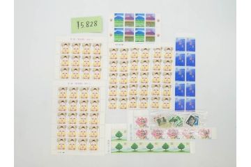 未使用切手　日本郵便　額面327,000円以上　切手まとめてセット(記念切手、切手帳、切手シート、バラ、切手コレクション、天皇陛下御即位二十年記念、手塚治虫、ふるさと切手、ミッフィー)(R-076856)