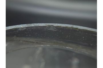 アンティーク雑貨　当時物　デッドストック　アルミ蓋　お洒落なディスプレイが叶うレトロなガラス瓶(角型、角瓶、キャニスター、ガラスビン、菓子瓶、硝子、フタ付き、小物入れ、ディスプレイ雑貨、古道具、店舗什器)(R-076858)