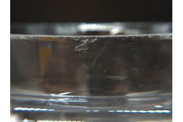 アンティーク雑貨　当時物　カルケット　エンボス　どこか懐かしい気持ちになるアルミ蓋付ガラス瓶(角型、角瓶、キャニスター、ガラスビン、菓子瓶、硝子、フタ付き、小物入れ、ディスプレイ雑貨、古道具、店舗什器)(R-076859)