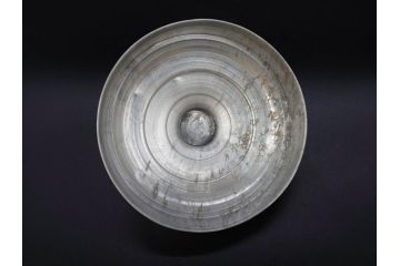 アンティーク雑貨　当時物　カルケット　エンボス　どこか懐かしい気持ちになるアルミ蓋付ガラス瓶(角型、角瓶、キャニスター、ガラスビン、菓子瓶、硝子、フタ付き、小物入れ、ディスプレイ雑貨、古道具、店舗什器)(R-076859)