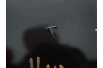 明治〜大正期　鶴松図　蒔絵　上品な和を演出する高杯(たかつき)(木製、菓子器、漆器、高月、盛器)(R-076861)