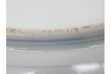 江戸後期　大明成化年製　色絵　染付　1尺　約31cm　宝船・寿・鳳凰図　華やかな色使いが素敵な大皿(尺皿、和皿、和食器、一尺)(R-076864)
