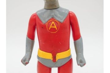 当時物　マルサン　怪傑透明ウルトラエース(ウルトラ怪獣シリーズ、ソフビ、フィギュア、人形、置物、1971)(R-076866)