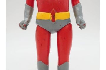 当時物　マルサン　怪傑透明ウルトラエース(ウルトラ怪獣シリーズ、ソフビ、フィギュア、人形、置物、1971)(R-076866)