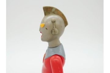 当時物　マルサン　怪傑透明ウルトラエース(ウルトラ怪獣シリーズ、ソフビ、フィギュア、人形、置物、1971)(R-076866)