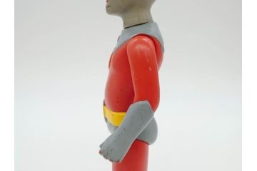 当時物　マルサン　怪傑透明ウルトラエース(ウルトラ怪獣シリーズ、ソフビ、フィギュア、人形、置物、1971)(R-076866)