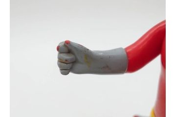 当時物　マルサン　怪傑透明ウルトラエース(ウルトラ怪獣シリーズ、ソフビ、フィギュア、人形、置物、1971)(R-076866)