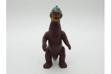 当時物　ゴジラ　チタノザウルス　キングギドラ　エレキング　ソフビ4点セット(東宝、円谷プロ、ウルトラマン、ブルマァク、怪獣、ソフビ、フィギュア、人形、置物)(R-076868)
