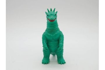 当時物　ゴジラ　チタノザウルス　キングギドラ　エレキング　ソフビ4点セット(東宝、円谷プロ、ウルトラマン、ブルマァク、怪獣、ソフビ、フィギュア、人形、置物)(R-076868)