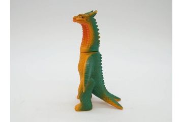 当時物　ゴジラ　チタノザウルス　キングギドラ　エレキング　ソフビ4点セット(東宝、円谷プロ、ウルトラマン、ブルマァク、怪獣、ソフビ、フィギュア、人形、置物)(R-076868)