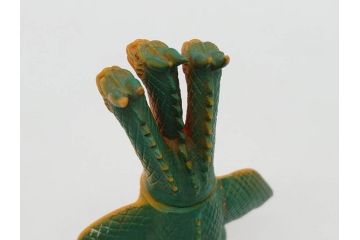 当時物　ゴジラ　チタノザウルス　キングギドラ　エレキング　ソフビ4点セット(東宝、円谷プロ、ウルトラマン、ブルマァク、怪獣、ソフビ、フィギュア、人形、置物)(R-076868)