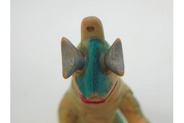 当時物　ゴジラ　チタノザウルス　キングギドラ　エレキング　ソフビ4点セット(東宝、円谷プロ、ウルトラマン、ブルマァク、怪獣、ソフビ、フィギュア、人形、置物)(R-076868)