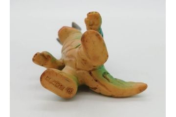 当時物　ゴジラ　チタノザウルス　キングギドラ　エレキング　ソフビ4点セット(東宝、円谷プロ、ウルトラマン、ブルマァク、怪獣、ソフビ、フィギュア、人形、置物)(R-076868)