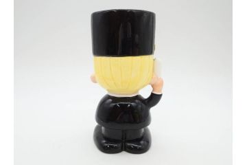 内藤ルネ(RUNE)　ルネの陶器　レトロでかわいい貯金箱3点セット(I AM A SAILOR-BOY、I LOVE PARIS、置物、陶器人形、コインバンク)(R-076870)