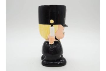内藤ルネ(RUNE)　ルネの陶器　レトロでかわいい貯金箱3点セット(I AM A SAILOR-BOY、I LOVE PARIS、置物、陶器人形、コインバンク)(R-076870)