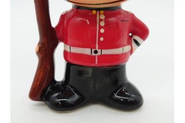 内藤ルネ(RUNE)　ルネの陶器　レトロでかわいい貯金箱3点セット(I AM A SAILOR-BOY、I LOVE PARIS、置物、陶器人形、コインバンク)(R-076870)