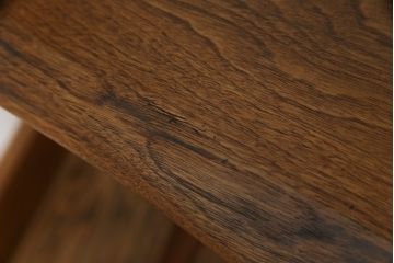 和製ヴィンテージ　小田急ハルク購入　ジョージナカシマ　LOUNGE ARM(ラウンジアーム)　One Arm(ワンアーム、片肘)　CN103　当時のパンフレット付き!!モダンに洗練された右アーム付きラウンジチェア(ジョージ・ナカシマ、アームチェア、イス、椅子、板座チェア、ビンテージ)(R-076882)
