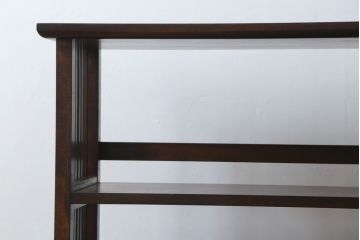 中古　松本民芸家具　#117型　和モダンスタイルにおすすめな本棚(オープンラック、飾り棚、書棚、収納棚、ブックシェルフ)(R-076884)