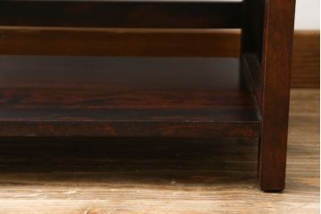 中古　松本民芸家具　#117型　和モダンスタイルにおすすめな本棚(オープンラック、飾り棚、書棚、収納棚、ブックシェルフ)(R-076884)