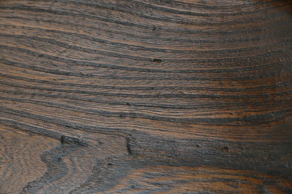 イギリスアンティーク　エルム材　美しい木目が魅力的なダブルボウバックウインザーアームチェア　(R-076887)