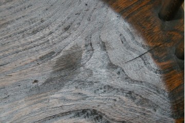 イギリスアンティーク　エルム材　美しい木目が魅力的なダブルボウバックウインザーアームチェア　(R-076887)