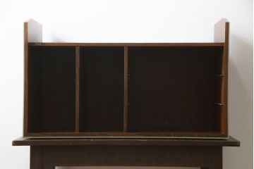 デンマークビンテージ　バング&オルフセン(BANG & OLUFSEN OF DENMARK)　ローズウッド材　シンプルで機能的なデザインが魅力的なオーディオラック(ステレオラック、レコードケース、収納棚、テレビ台、テレビボード、北欧、ヴィンテージ)(R-076889)