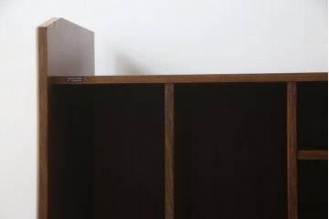 デンマークビンテージ　バング&オルフセン(BANG & OLUFSEN OF DENMARK)　ローズウッド材　シンプルで機能的なデザインが魅力的なオーディオラック(ステレオラック、レコードケース、収納棚、テレビ台、テレビボード、北欧、ヴィンテージ)(R-076889)