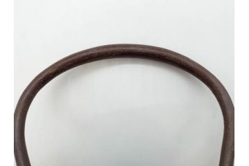 未使用品　戦前　寿　巾着　巻物　南部鴻栄堂　縁起物のモチーフが魅力的な鉄瓶(湯沸、湯瓶、茶道具、茶器)(R-076898)