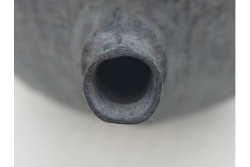 戦前　大正期　釜師　高木治良兵衛　俵形　復生文字　職人技が光る!俵を繊細に表現した鉄瓶(湯沸、湯瓶、茶道具、茶器、共箱付き、木治良兵衛)(R-076899)