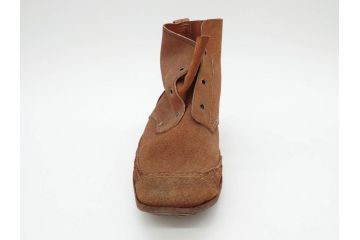 旧日本軍?　10文　24cm　編上靴(編み上げブーツ、陸軍、軍装品、軍靴、装備品、兵隊、軍隊物、アンクルブーツ)(R-076901)