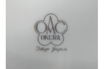 大倉陶園(OKURA、OAC)　オールド大倉　ゴールドライン　ゴールドが凛とした美しさを漂わせるティーカップ&ソーサー5客セット(C&S、洋食器、白磁、金彩)(R-076906)