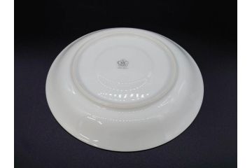 大倉陶園(OKURA、OAC)　オールド大倉　ゴールドライン　ゴールドが凛とした美しさを漂わせるティーカップ&ソーサー5客セット(C&S、洋食器、白磁、金彩)(R-076906)